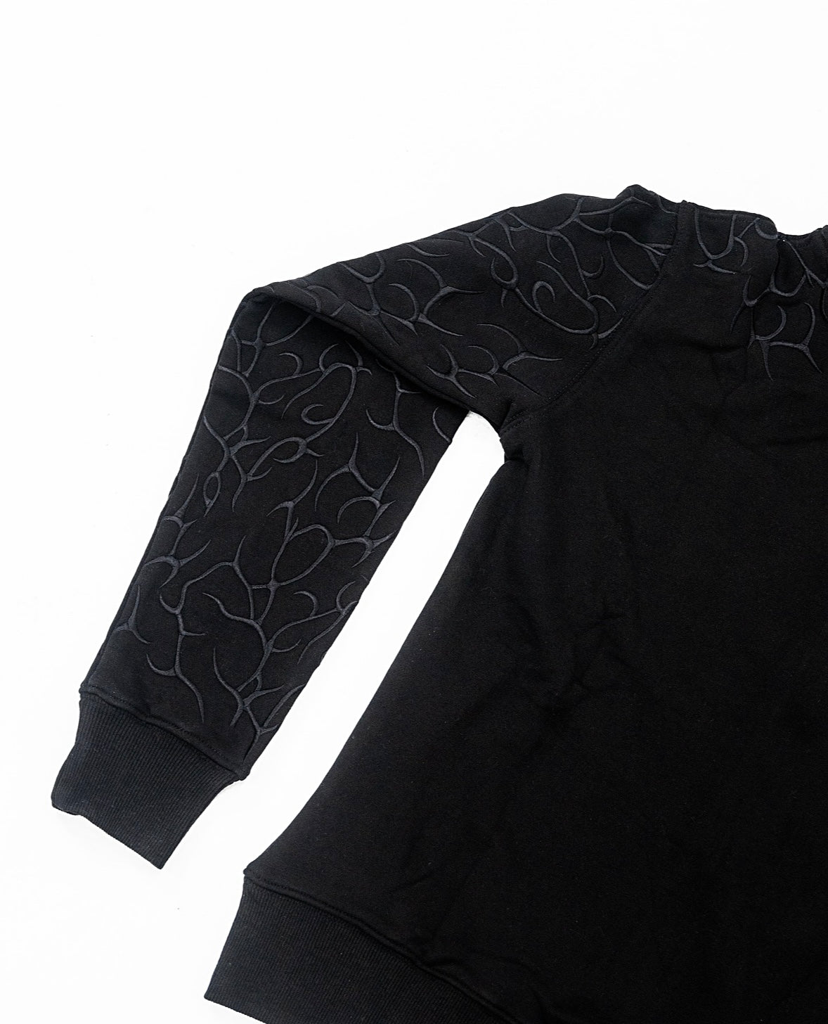 VILANOSIXX FAUX FUR ZIP UP BLACK