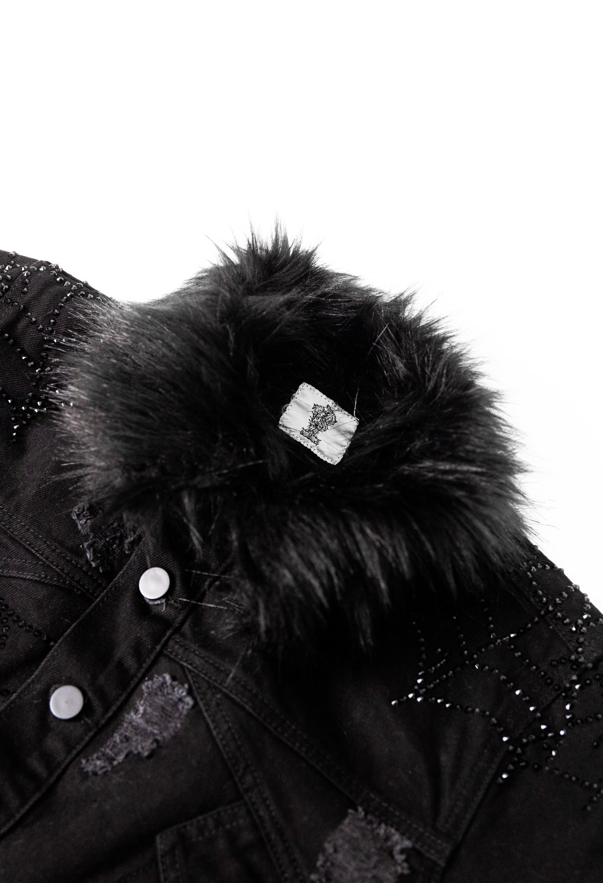 VILANOSIXX BLACK WIDOW DENIM JACKET