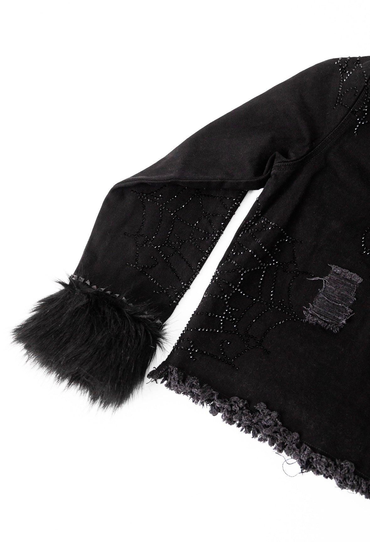 VILANOSIXX BLACK WIDOW DENIM JACKET