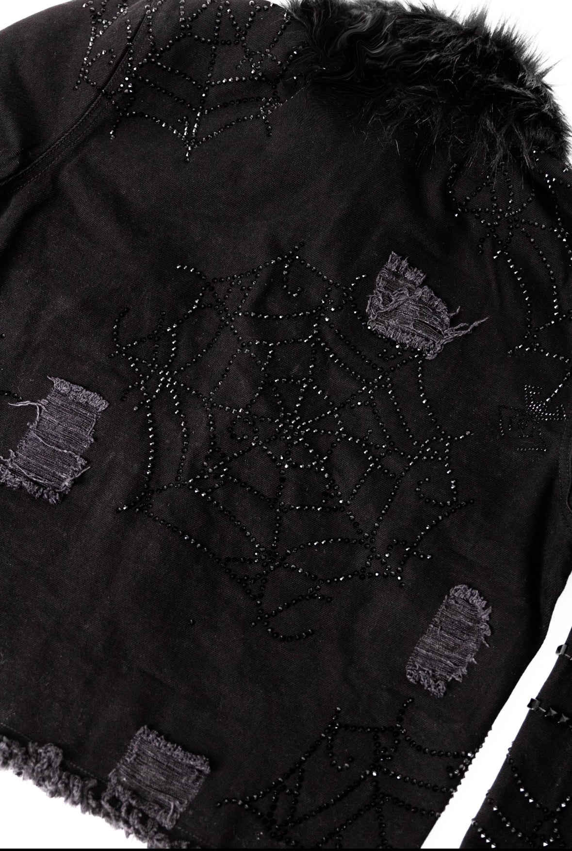 VILANOSIXX BLACK WIDOW DENIM JACKET