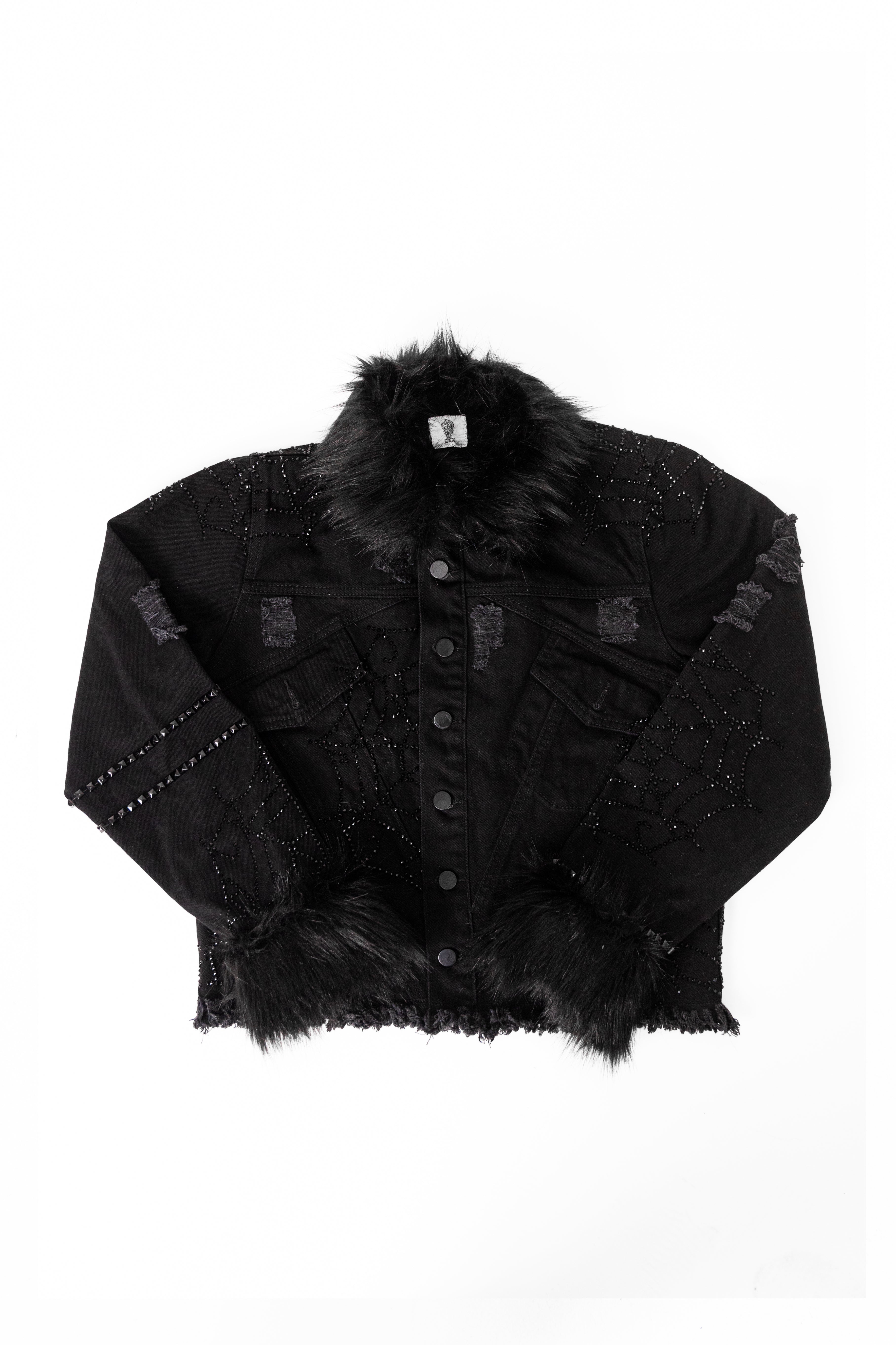 VILANOSIXX BLACK WIDOW DENIM JACKET