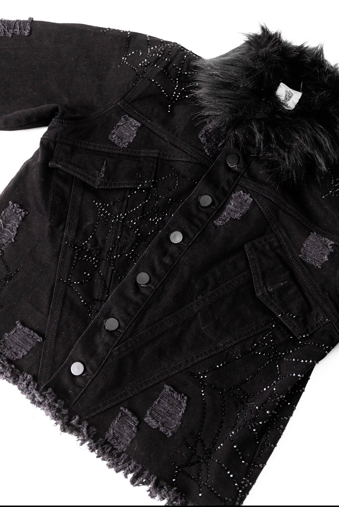 VILANOSIXX BLACK WIDOW DENIM JACKET